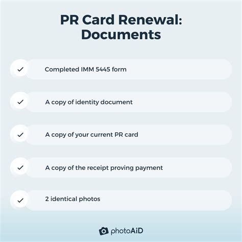 Renew Your PR Card: Required Documents .